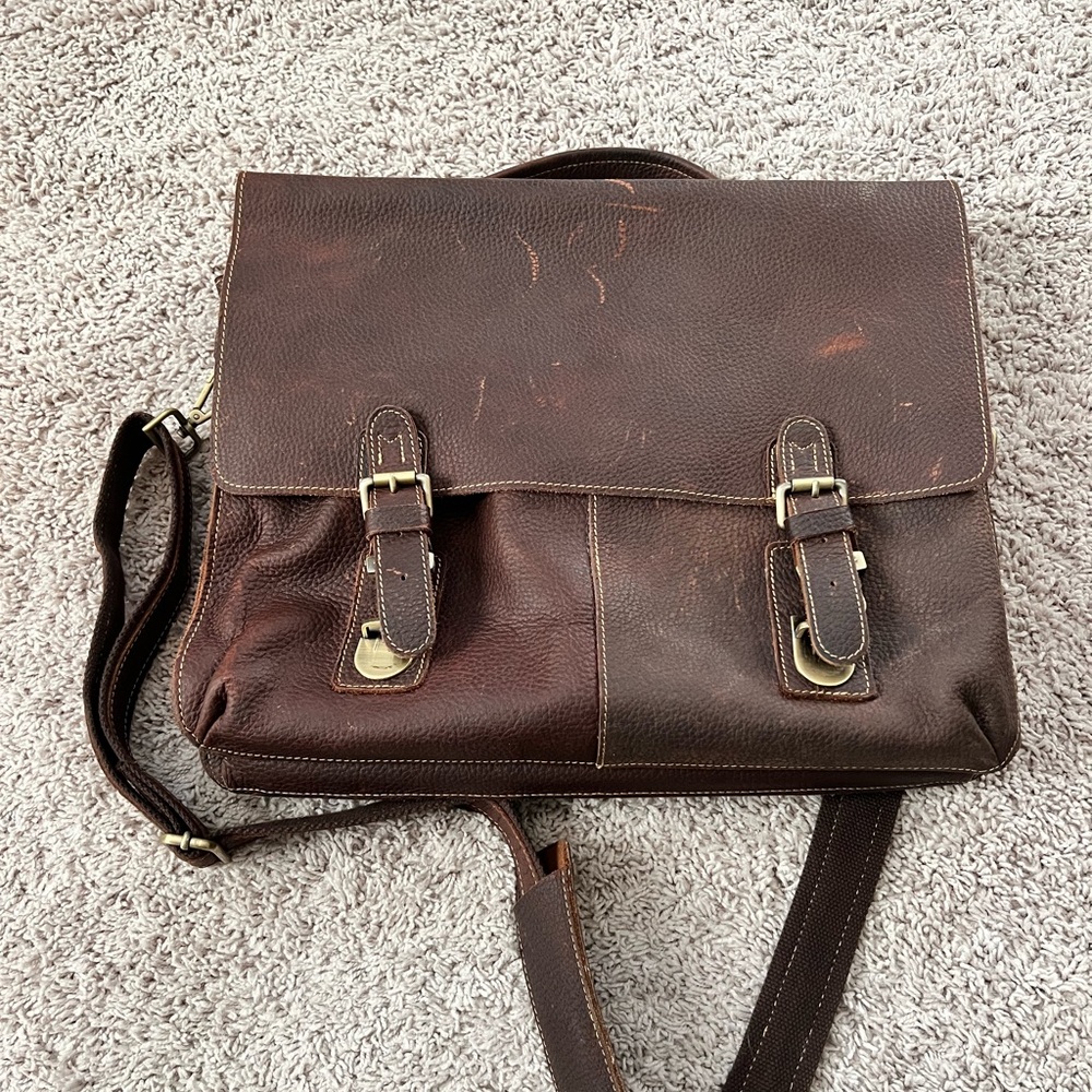 Leather Computer Bag